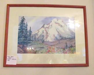 One of our featured items is original fine art by the late artist JEANNE CHARLES