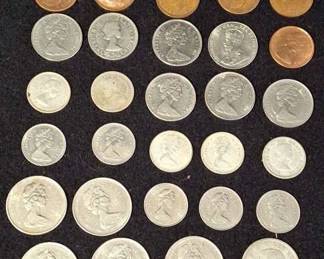 25 Old Canadian Coins * Some Silver * 1928-1979