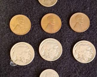 Very Old US Coins * 1860, 1866, 1923-1937 & 1940-1953