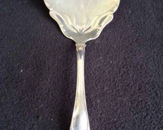Antique Sterling Silver Serving Spoon * Monogrammed