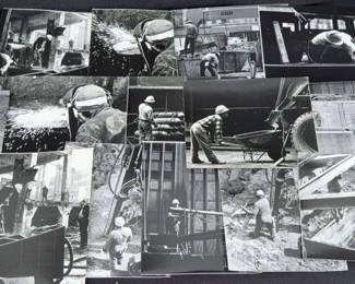 20+ ‘Industrial Themed’ Black & White 8x10 * Mid Century * Photos by Paul G Kovak