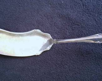 Vintage Sterling Silver Pie Server * Monogrammed * Weight = 62g