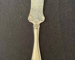Vintage Sterling Silver 7” Serving Knife * Monogrammed