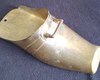 Antique Spanish Colonial Conquistador Brass Single Boot Stirrup