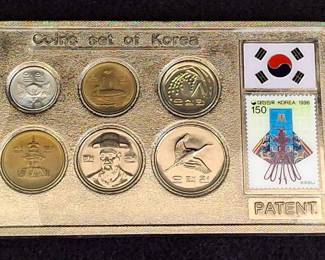 Coins Set Of Korea * The Souvenir of Korea Tour