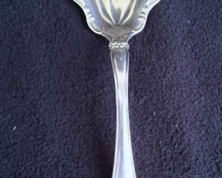 Vintage Sterling Silver Serving Fork * Monogrammed