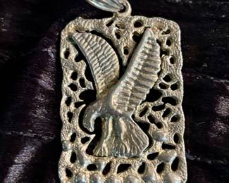 Metal Eagle Pendant