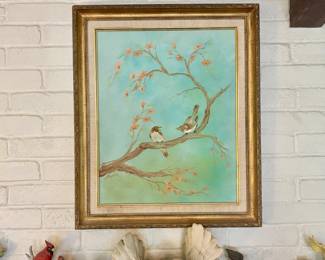 Chiniosierre Bird Wall art, vintage