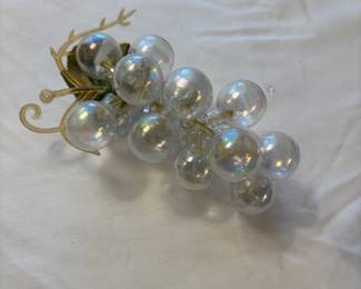 Iridescent vintage cluster of grapes