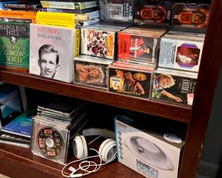 CD’s, cassettes