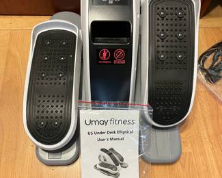 Under desk elliptical