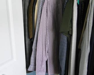 We have a very very nice collection of men's clothing, from everyday casual, to the dressy up clothing too