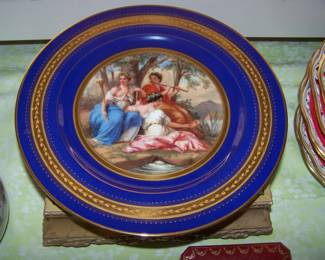 LARGE CABINET PLATES JUST BEAUTIFUL 