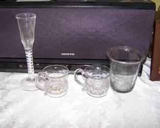 18TH GLASS RARE WINES AND PUNCH CUPS