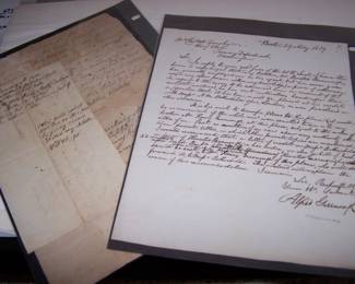 GREAT EARLY LETTERS BOSTON