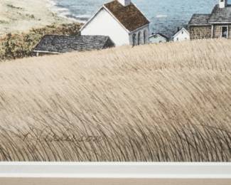 "Hideaway" by B.J. Anderson, 1992, etching
