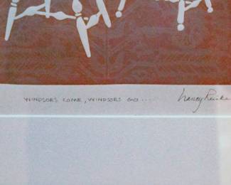 "Windsors Come, Windsors Go" by Nancy Reinke, 1998