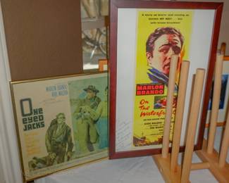 Karl Malden signed movie posters