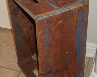 Pepsi wooden crate