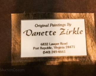 "Oatlands Garden Bench" by Danette Zirkle, 2008