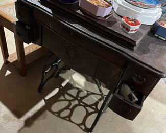 Antique sewing machine