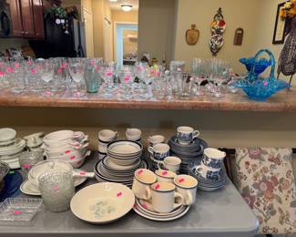 Glass and dish collection