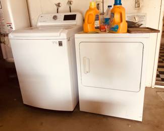 Washer and dryer they work well