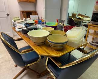 Vintage kitchen table and chairs