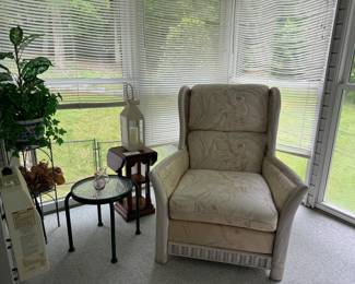 Wicker chair