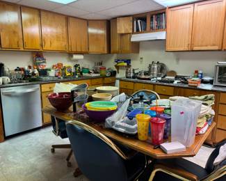 Basement kitchen overview