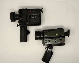 Canon and Bell & Howard Super 8 cameras