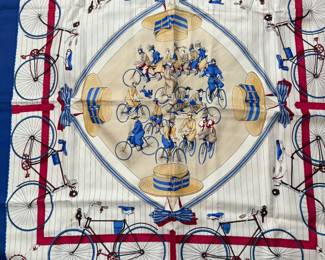 Hermes scarf. Authentic. "Les Becannes" 90cm x 90cm