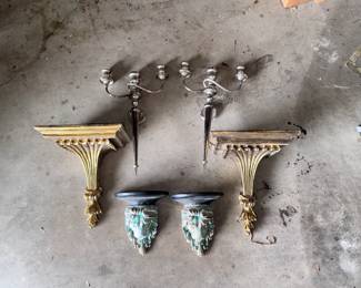 Lot of Wall Sconces