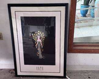 "Erte" French Print/Wall Hanging Framed