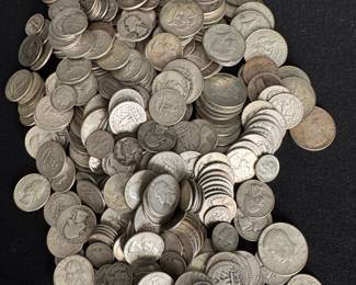 Huge lot of U.S. Silver coins