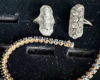 Sapphire Tennis Bracelet