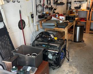 Garage and tools