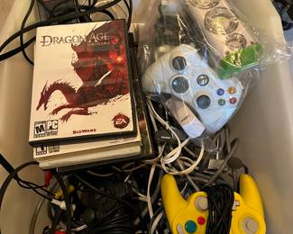 Vintage gaming equipment