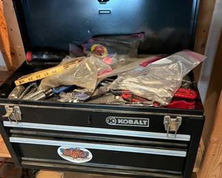 toolbox with tools