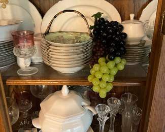 Dining Room - Items in China cabinet