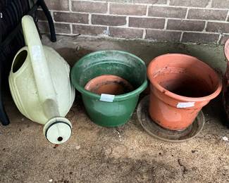 Outside storage building in back yard