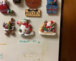 Kitchen - Magnets on Refrigerator