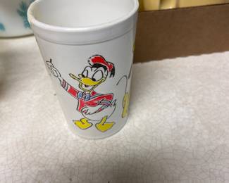 Kitchen - Vintage Disney Donald Duck child’s cup