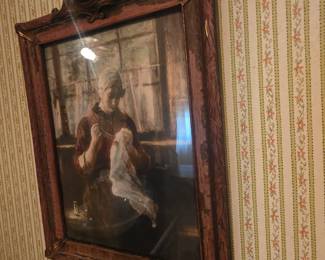 Another great antique framed picture