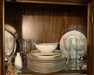 Dining Room - Items in China cabinet