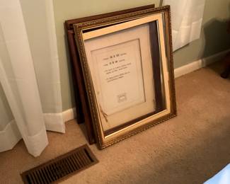 Bedroom - frames