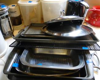 Of course we have all the pots and pans and sheet trays you could ever want
