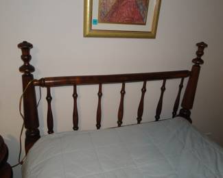 Headboard and Footboard details are classic and timeless