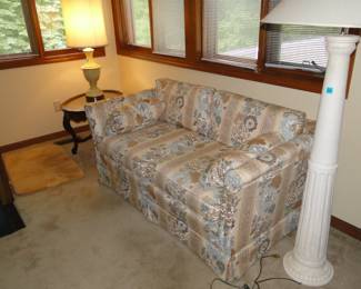 That vintage sofa is remarkable and truly a one of a kind original
