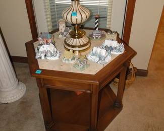 And then the sun came back out, to showcase these wonderful collectible Winter houses